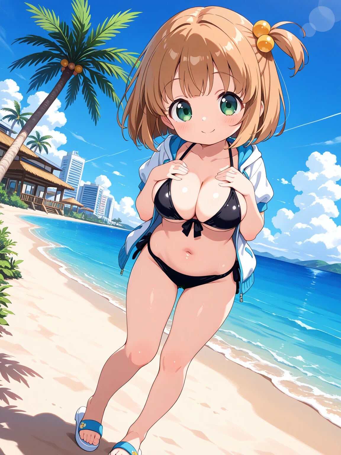 こはるちゃんと南の海！