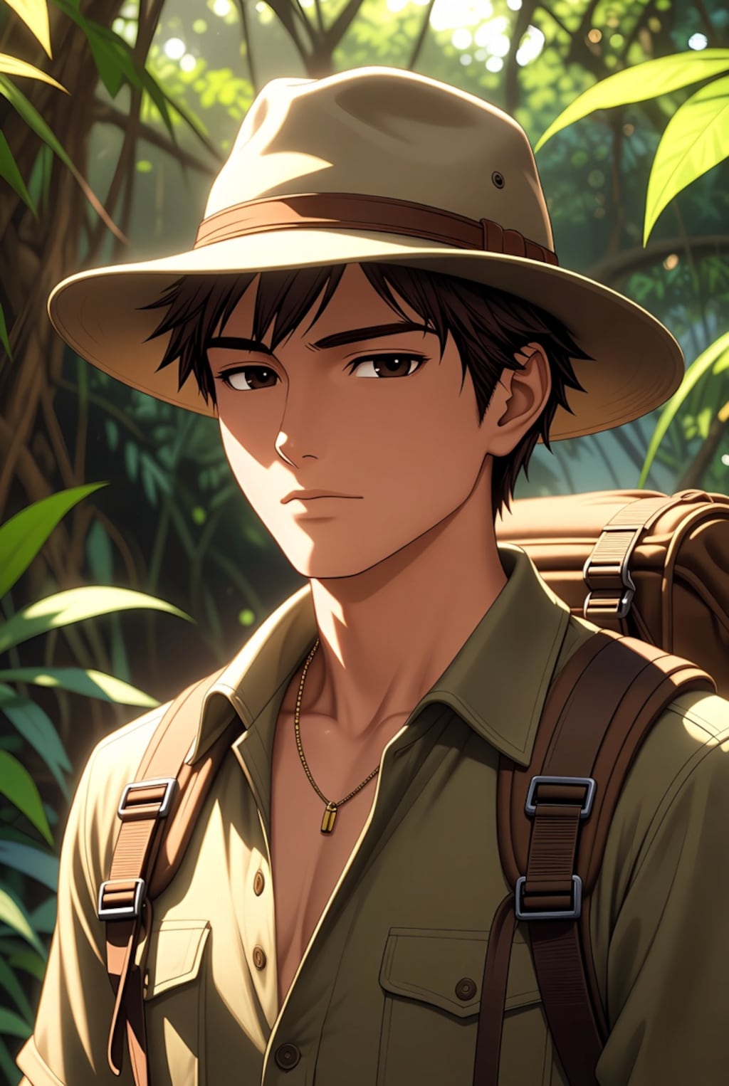 探検家の男性 30歳