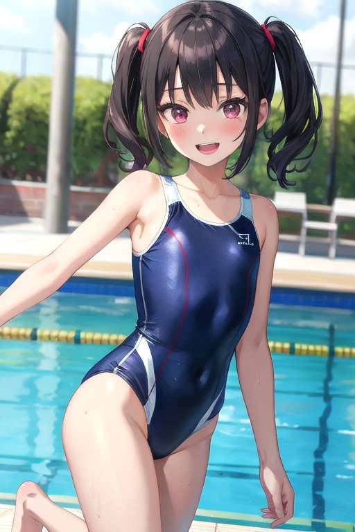 v4b　スク水