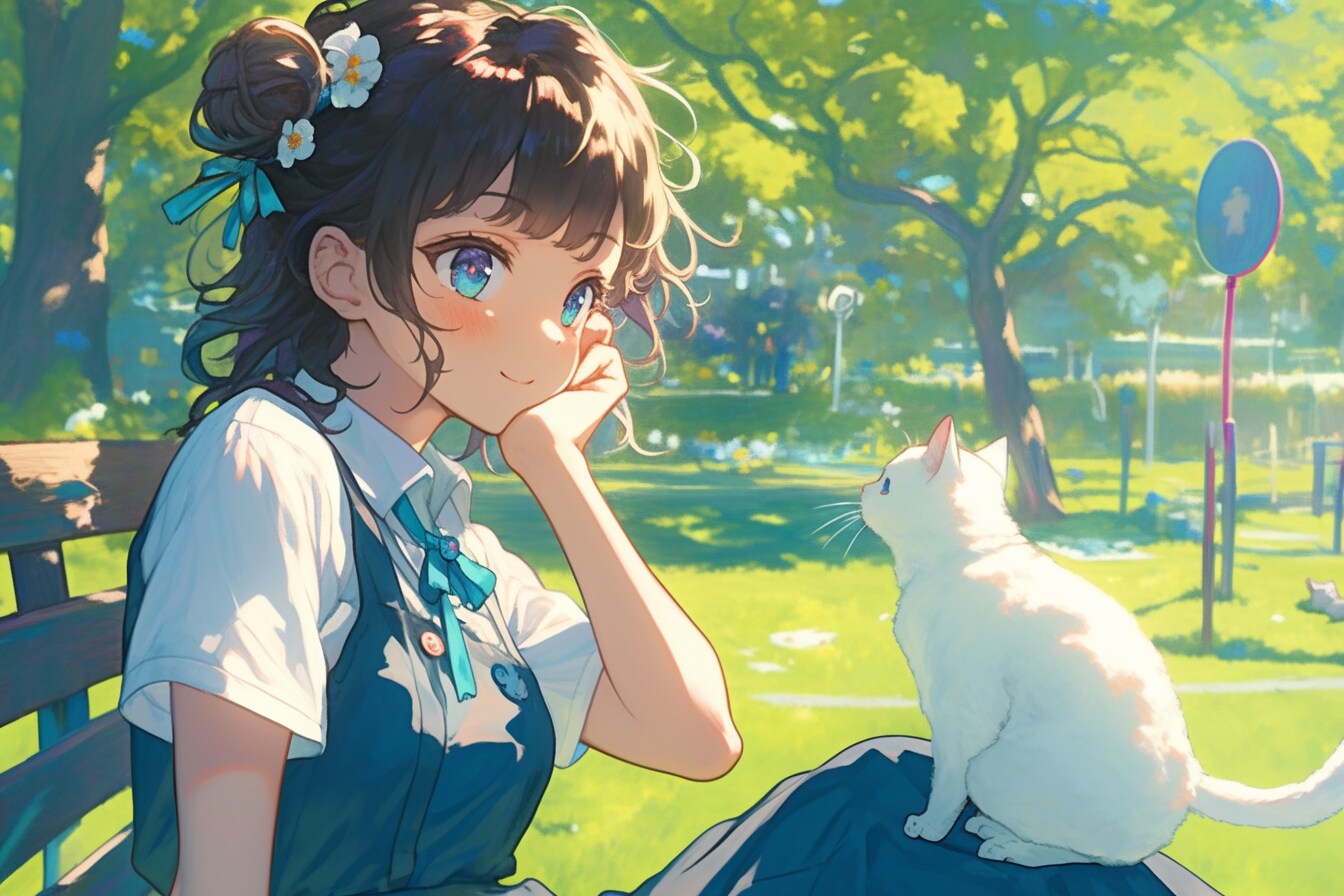 猫🐈とおだんごちゃん🍡✨170