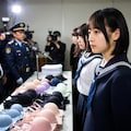 下着泥棒逮捕！被害者の記者会見 10枚目
