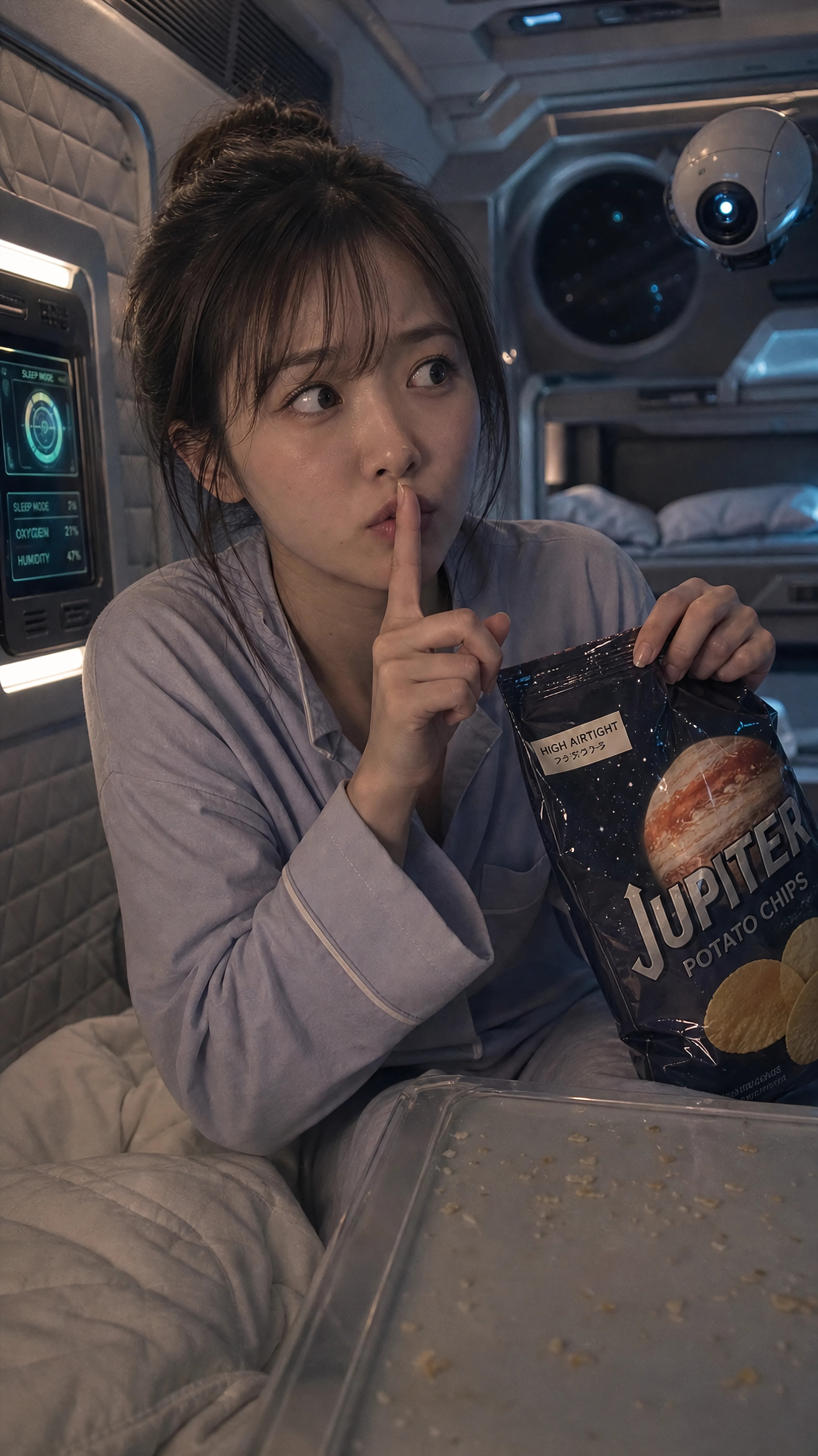 Midnight Snacks on Jupiter Station