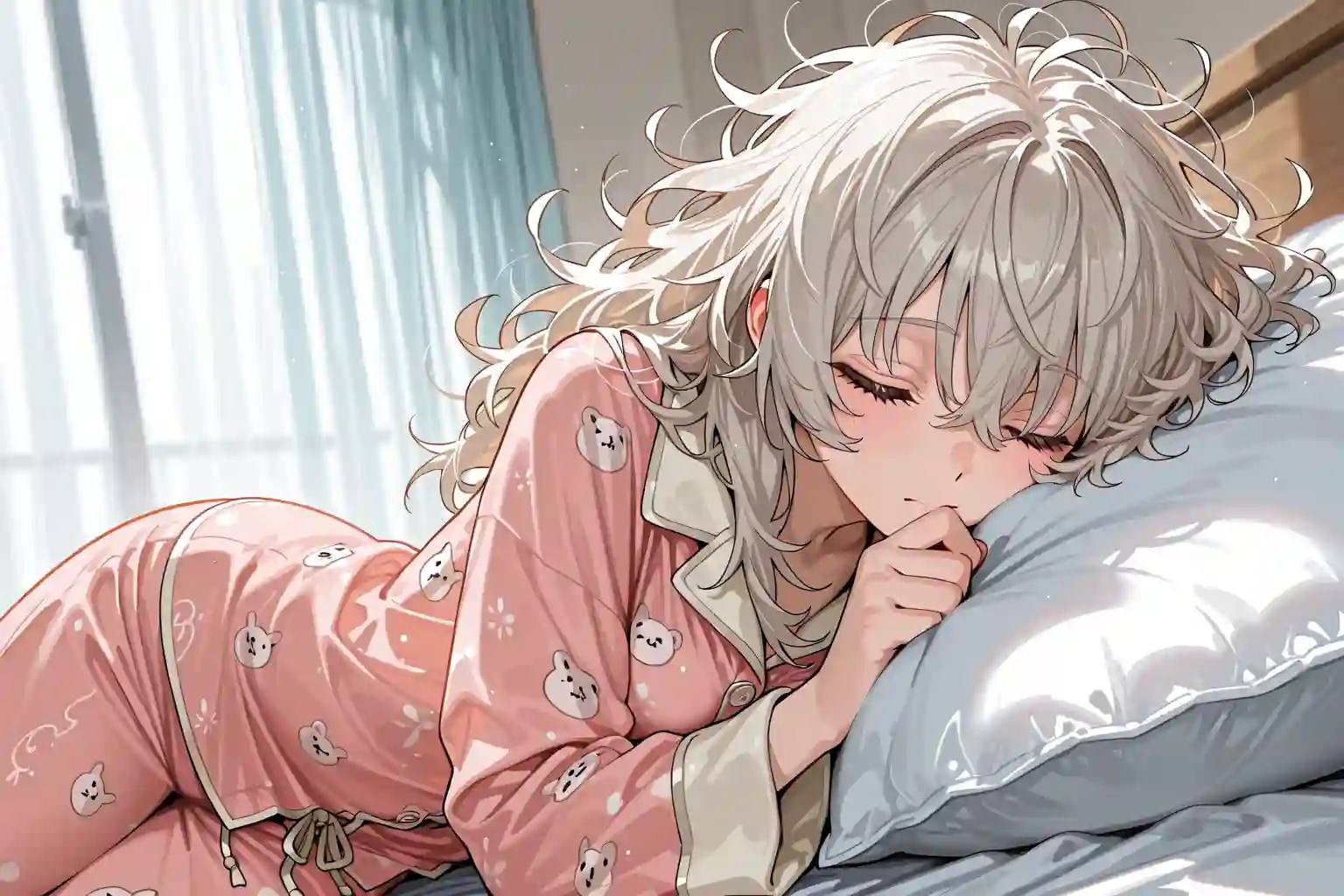 おはよう…まだ寝てるか。 | の人気AIイラスト・グラビア