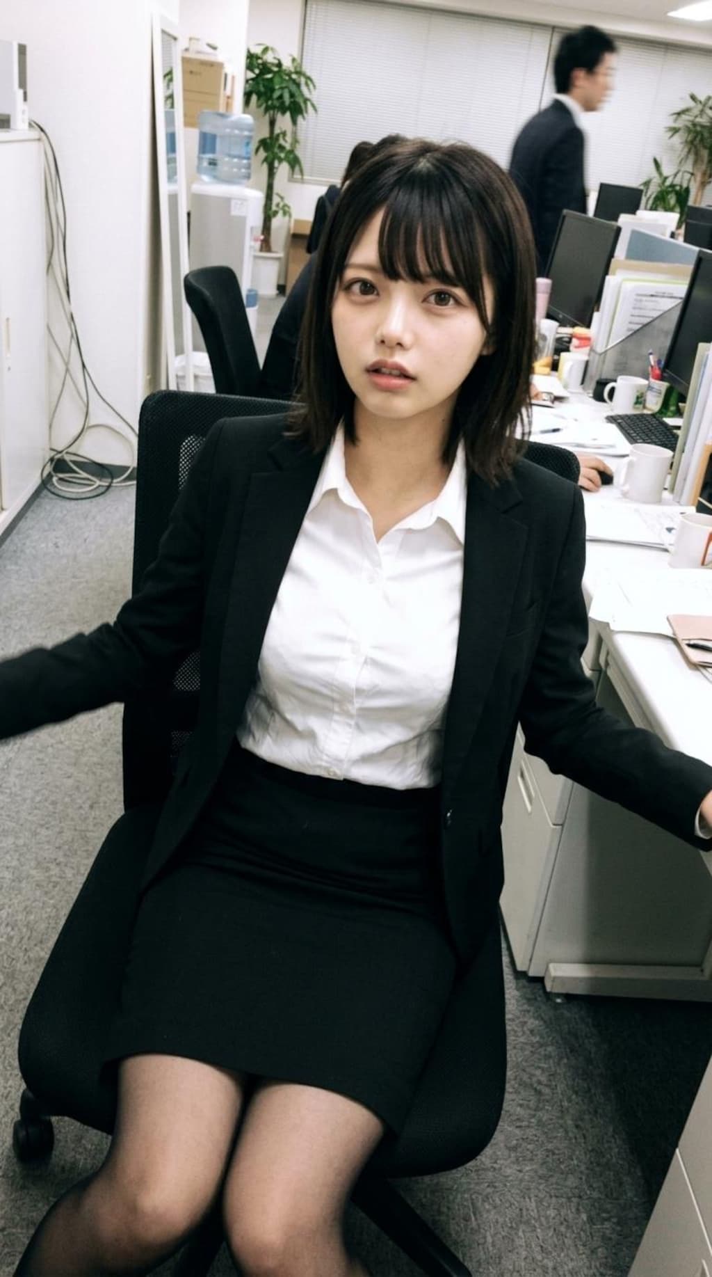 オフィスの一コマ
