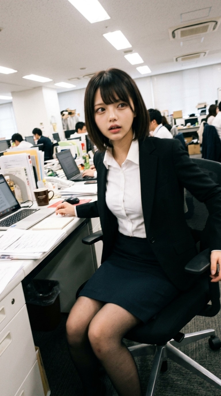 オフィスの一コマ