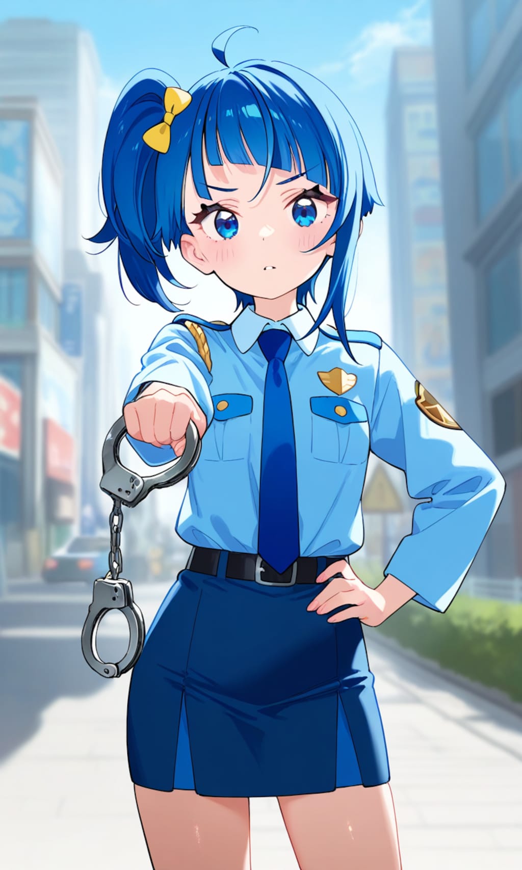 ミニスカポリス・ソラちゃん。