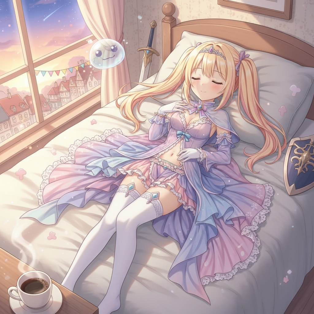 金ツイさんと朝のコーヒー 2月15日 #ツクールの日 | の人気AIイラスト・グラビア