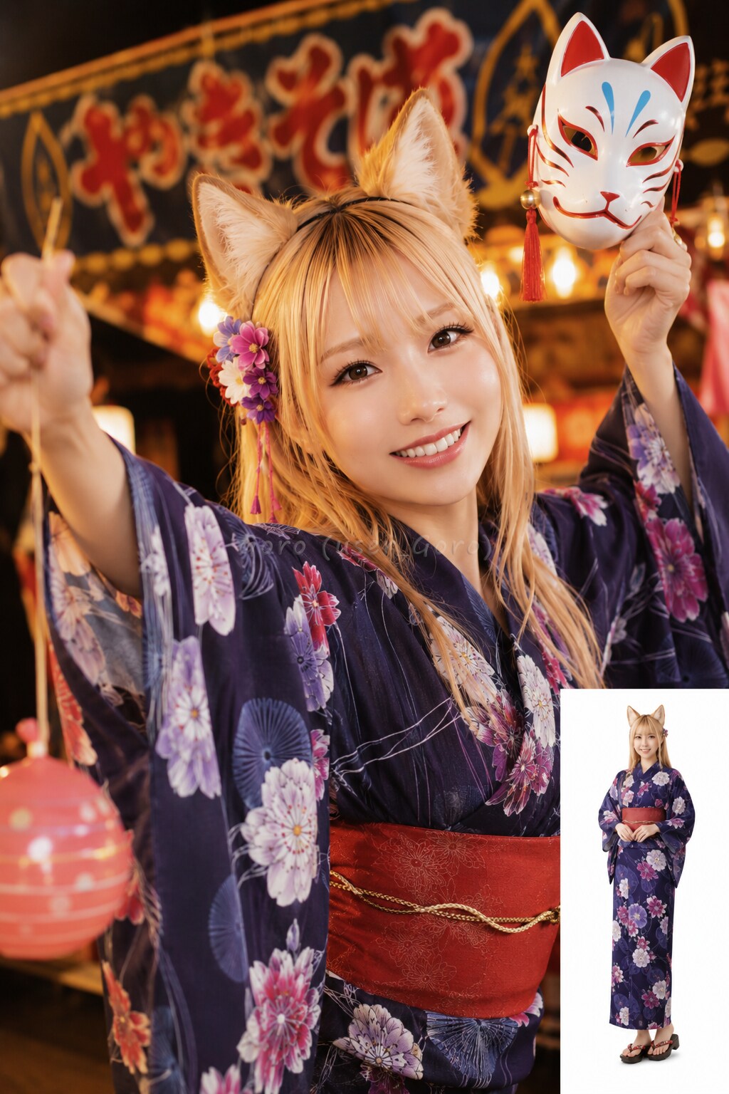 りょう狐さんの夏4連投、夏祭り