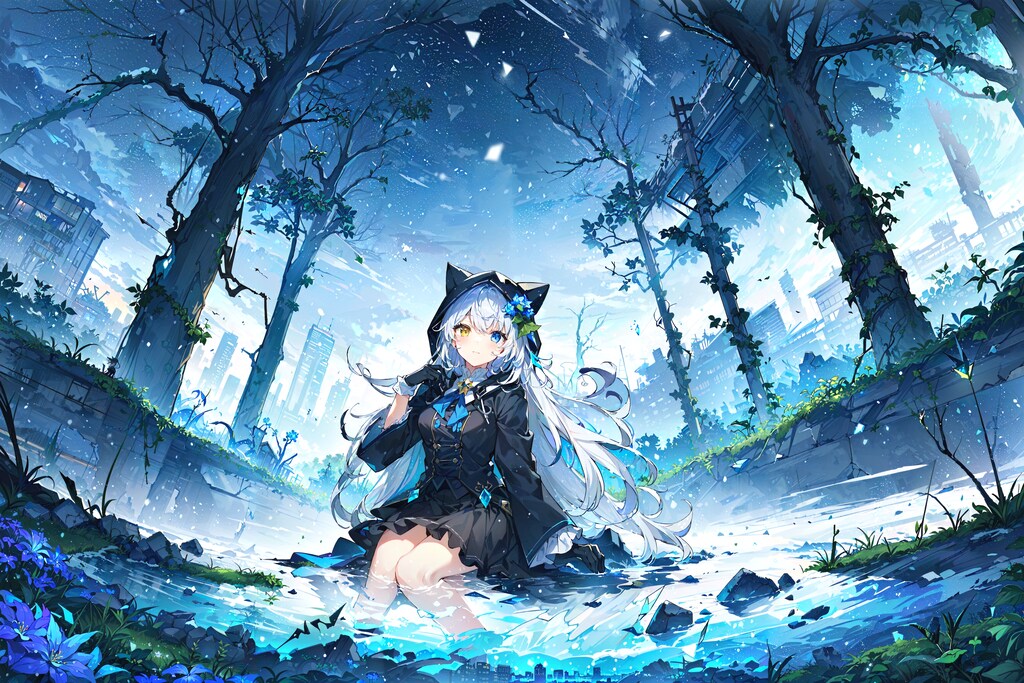 #44 文明の果て 背景コレクション50チャレンジ