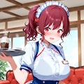 ウェイトレスｘスク水 6枚目