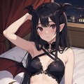 サキュバスちゃん 2枚目