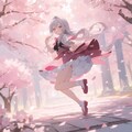 桜の少女 4枚目