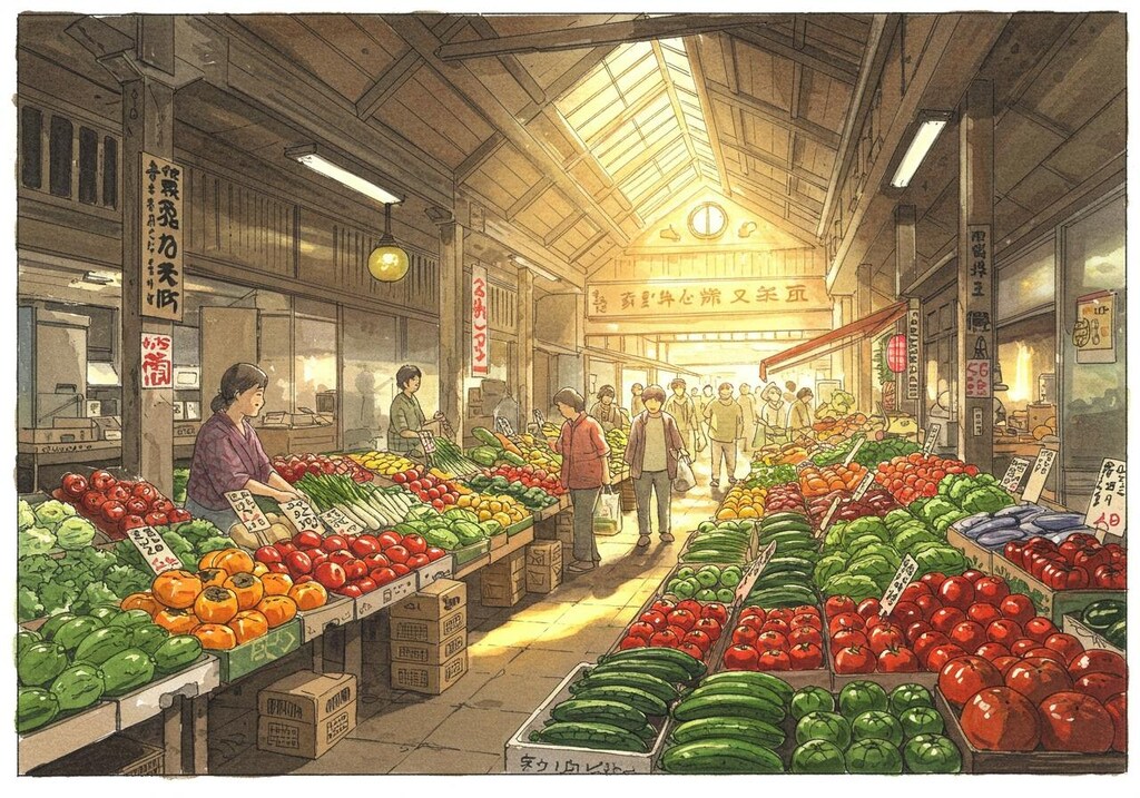 🍎青果市場①