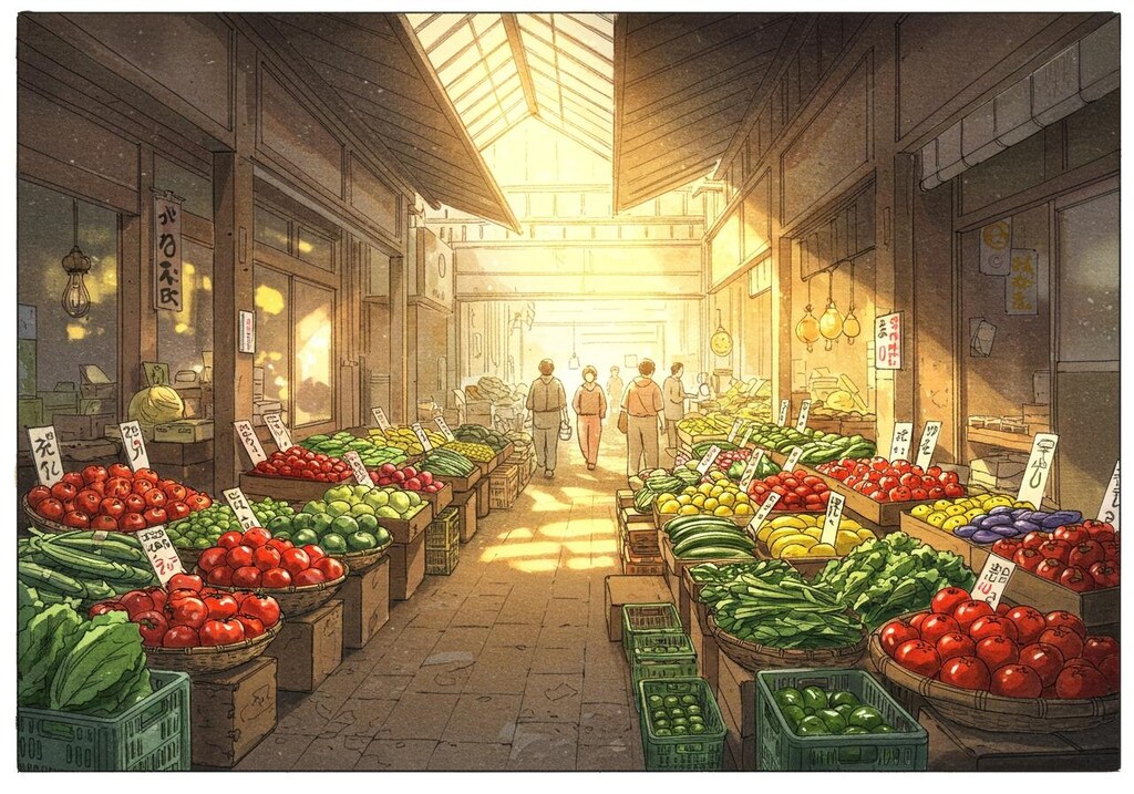 🍎青果市場①