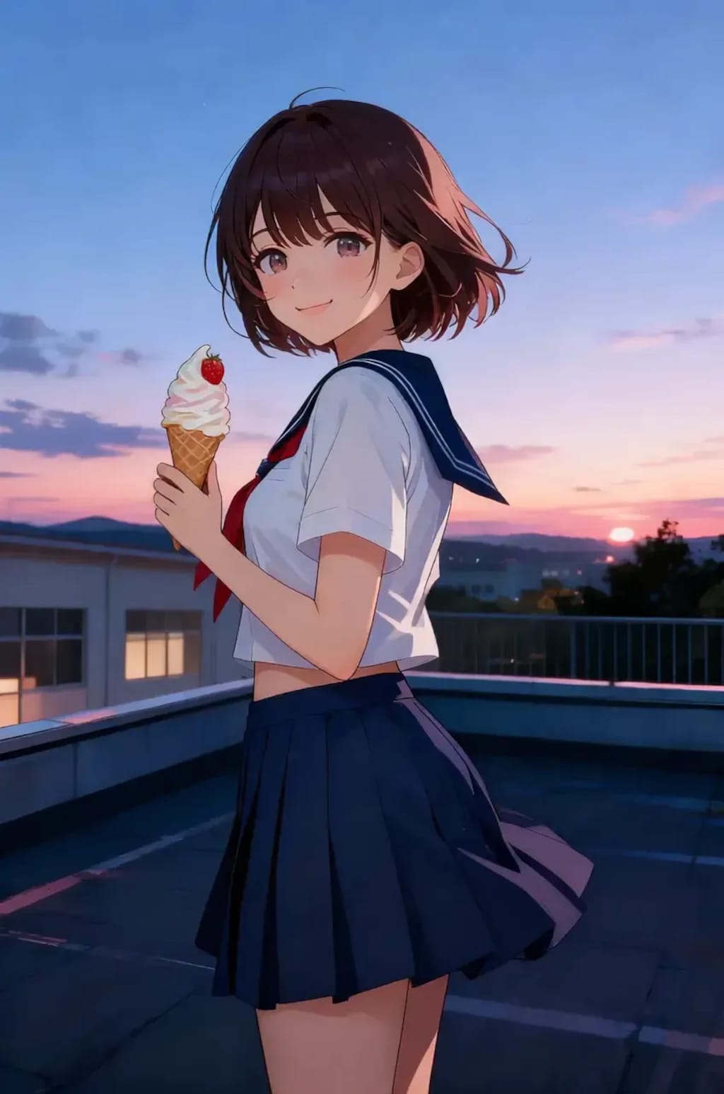 君と食べたソフトクリーム