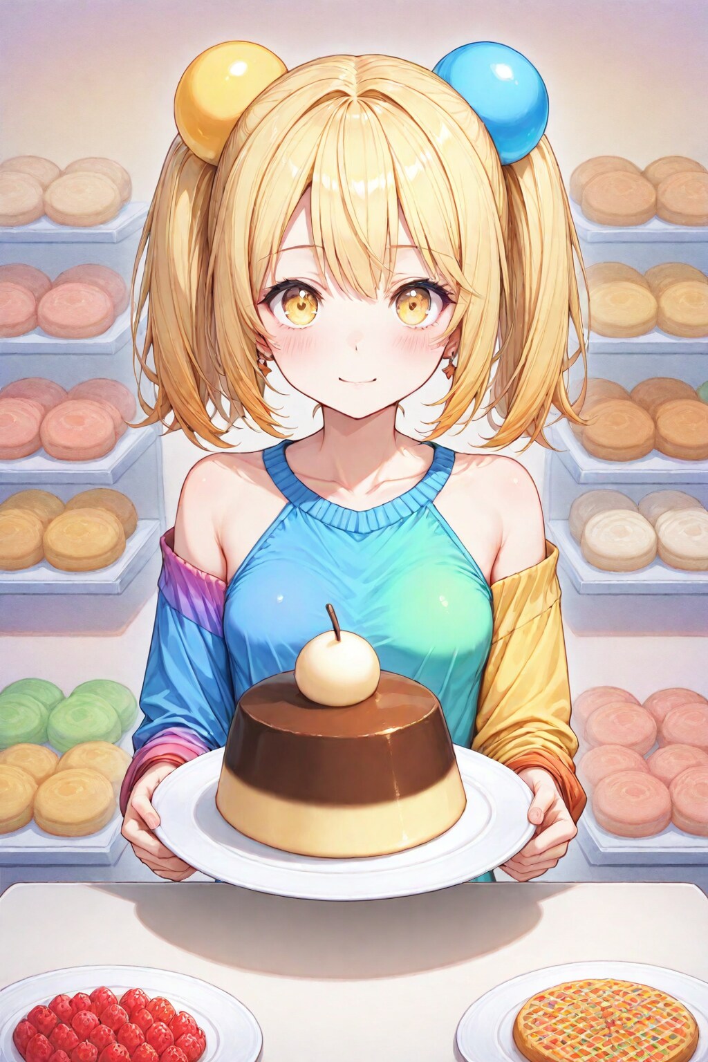 あの時助けてもらったプリンです