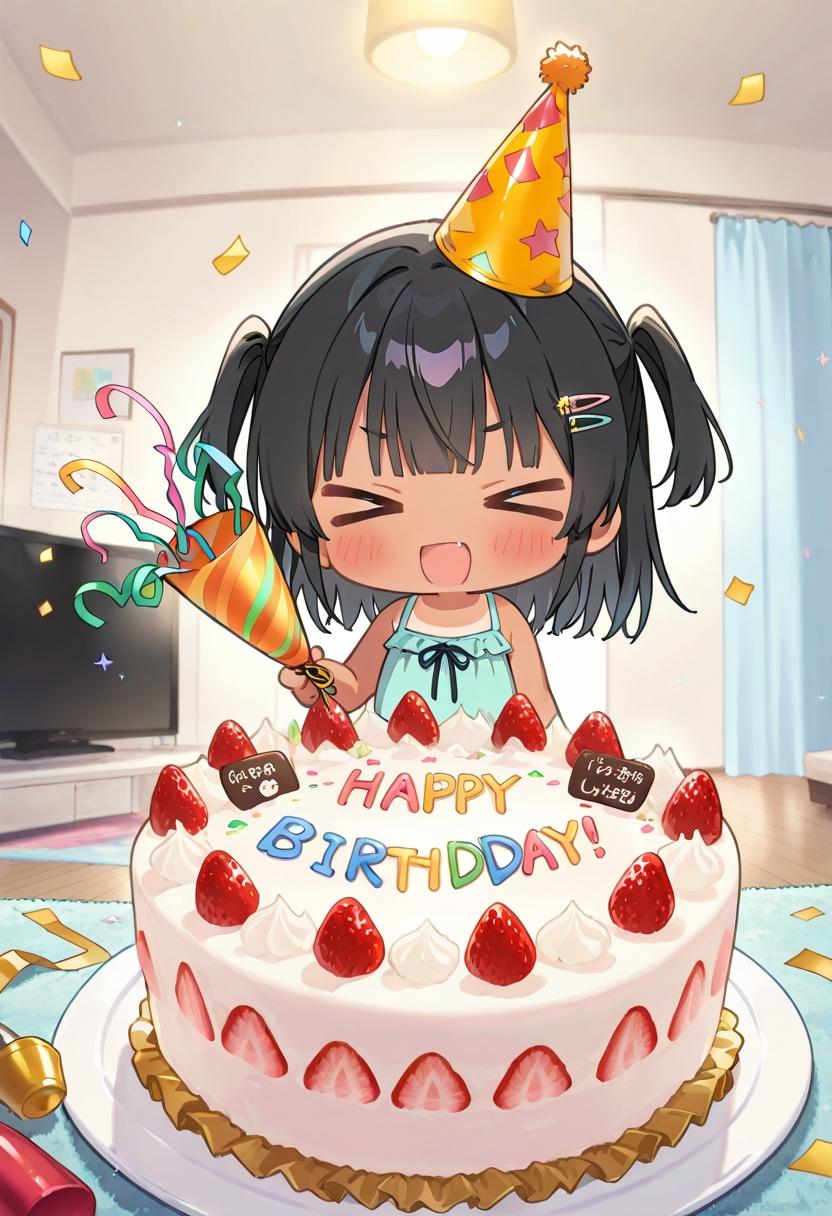 ハッピーバースデー ルミさん🎉✨ | の人気AIイラスト・グラビア