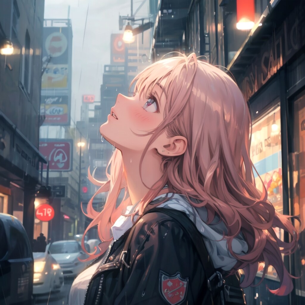 やな事全部流す雨