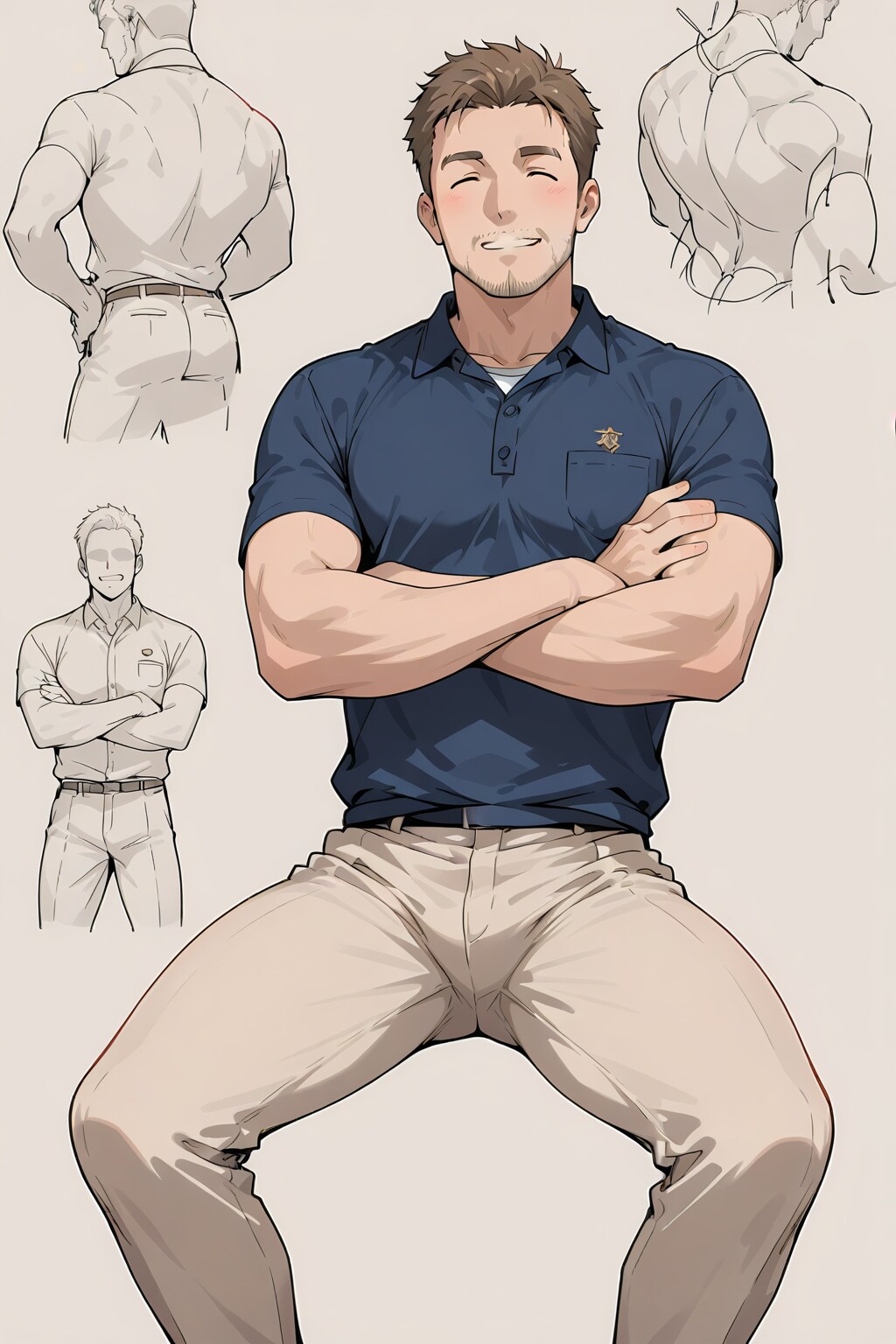 イケおじ検証 | の人気AIイラスト・グラビア