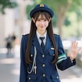 百課の女警さん《このごろ流行りの女の子SeaArt》 8枚目
