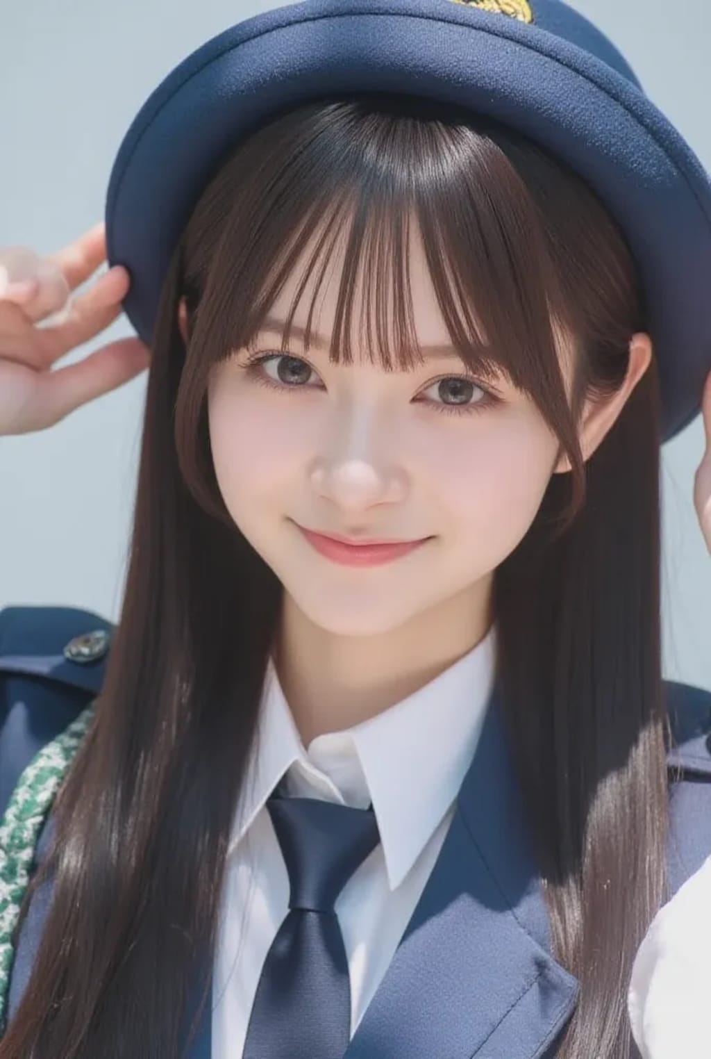 百課の女警さん《このごろ流行りの女の子SeaArt》