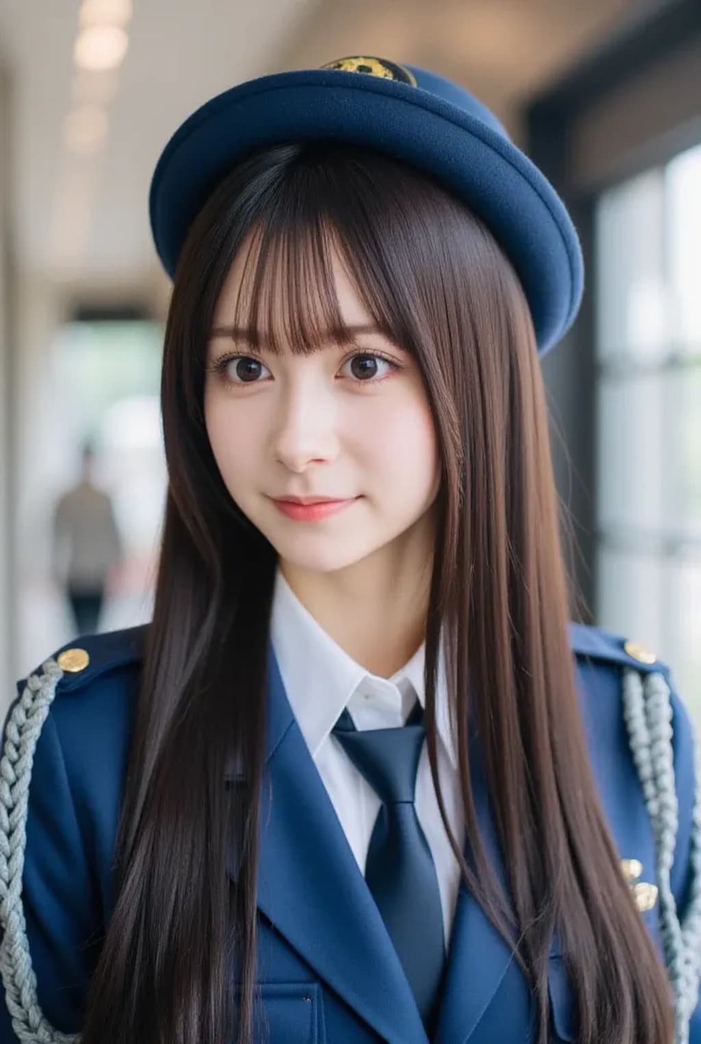 百課の女警さん《このごろ流行りの女の子SeaArt》
