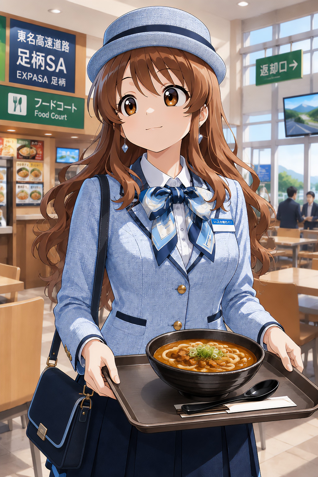 チャレンジャーなバスガイドさん
