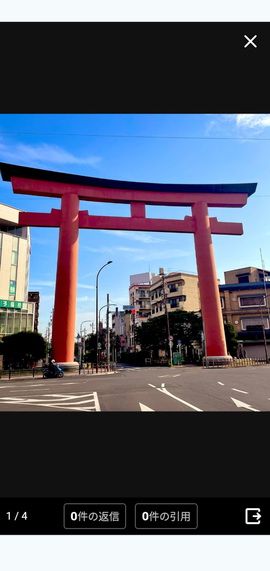 (そうきゅう･あおい)蒼穹葵の、　　　　　　　　　　　　　中村公園付近をPR散策