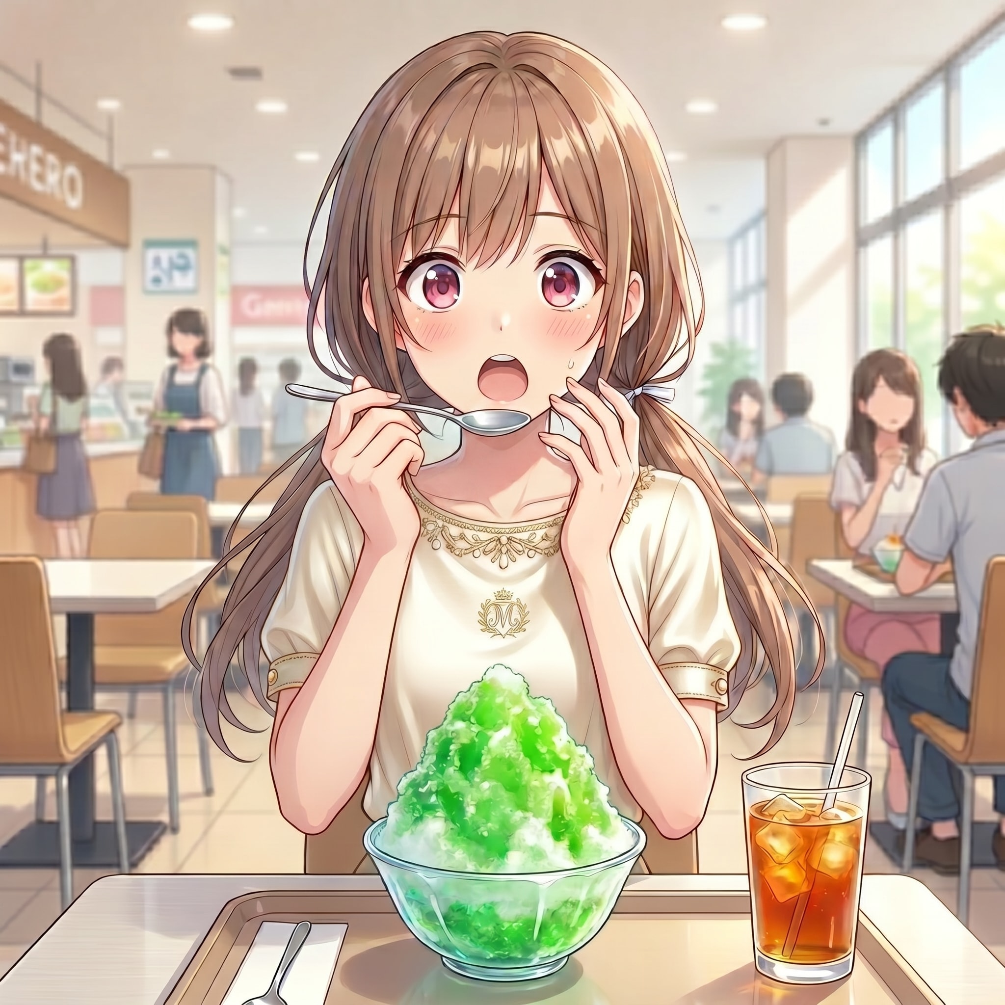 梢とランチ（２１）キーンッてなることあるよね