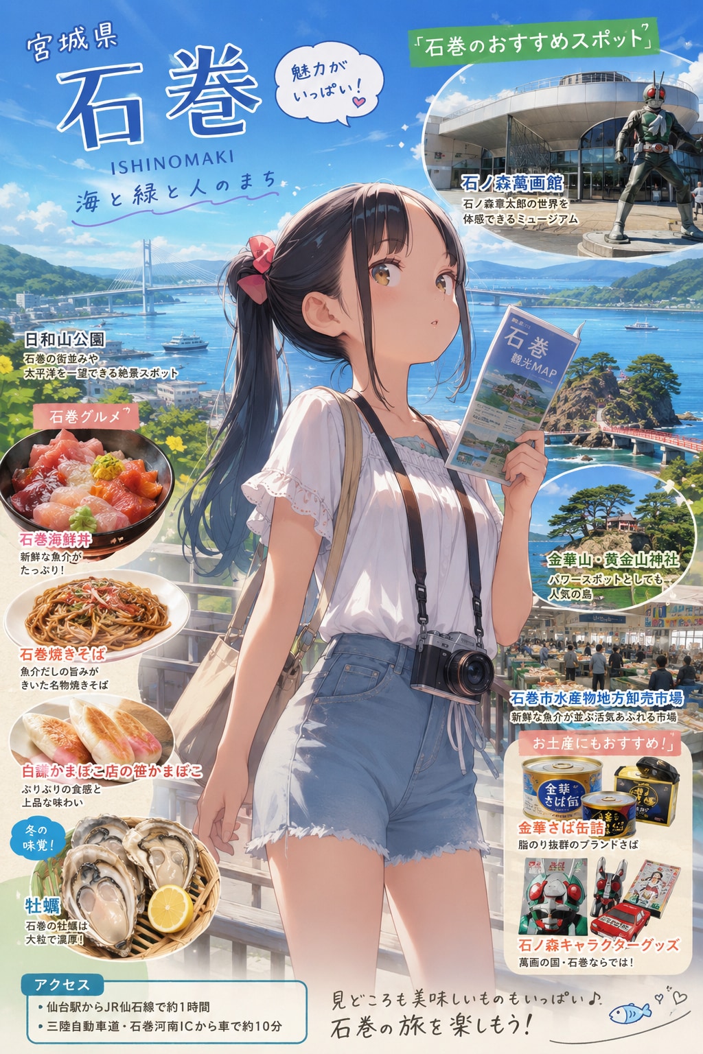 (固有名詞)49.「い」→「いしのまき」たろう