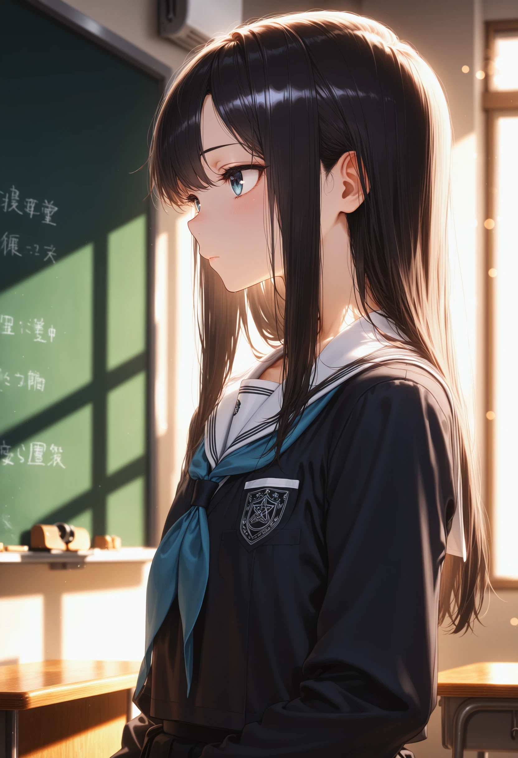 横顔
