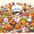 お料理たのしー！（DALL-E版） 2枚目