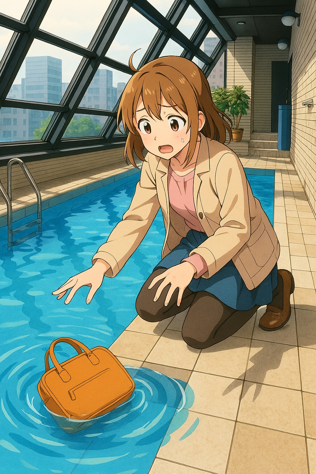 例のプール