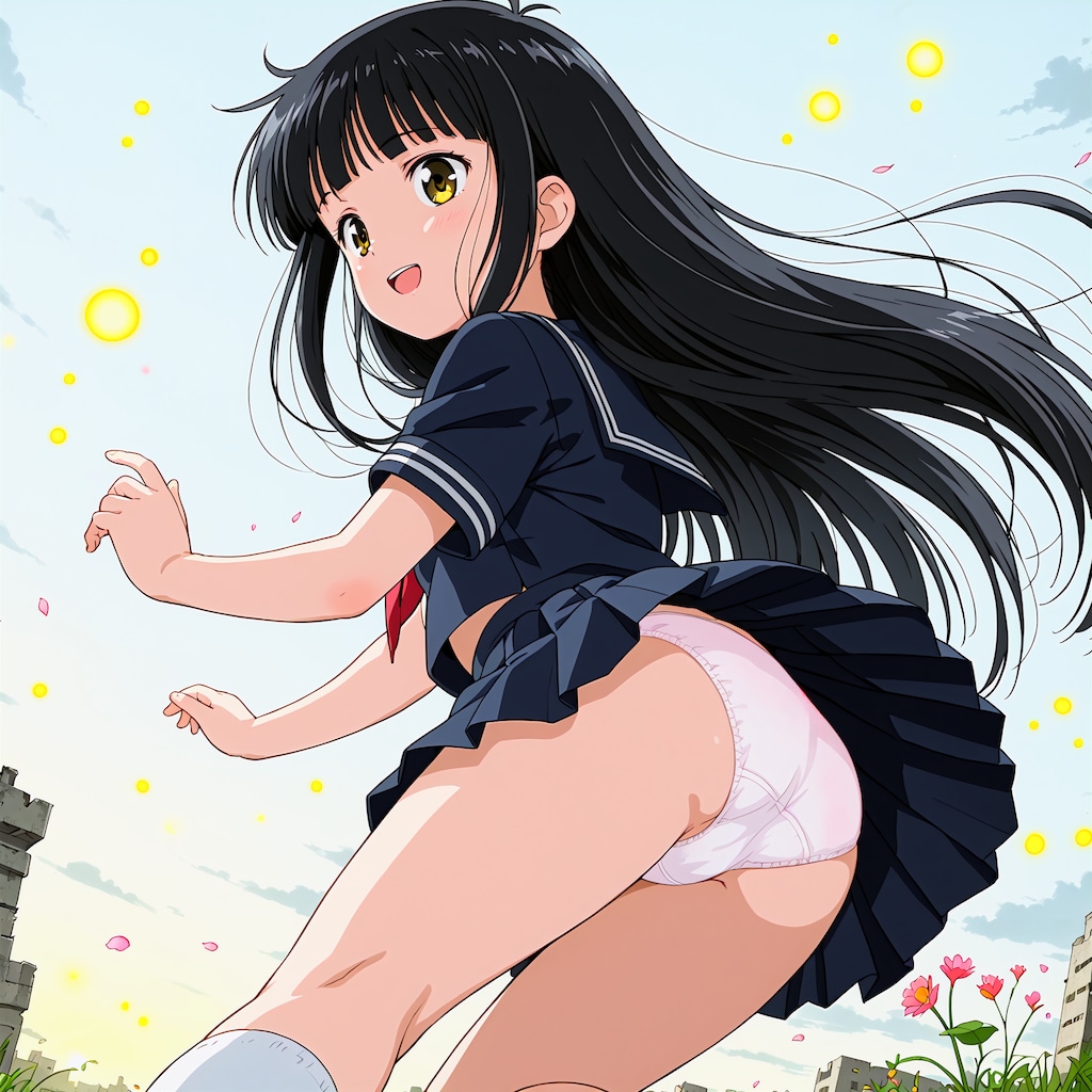 セーラー服の少女
