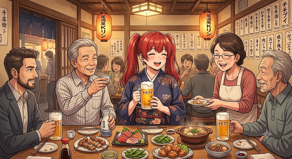 居酒屋定番メニューとビール