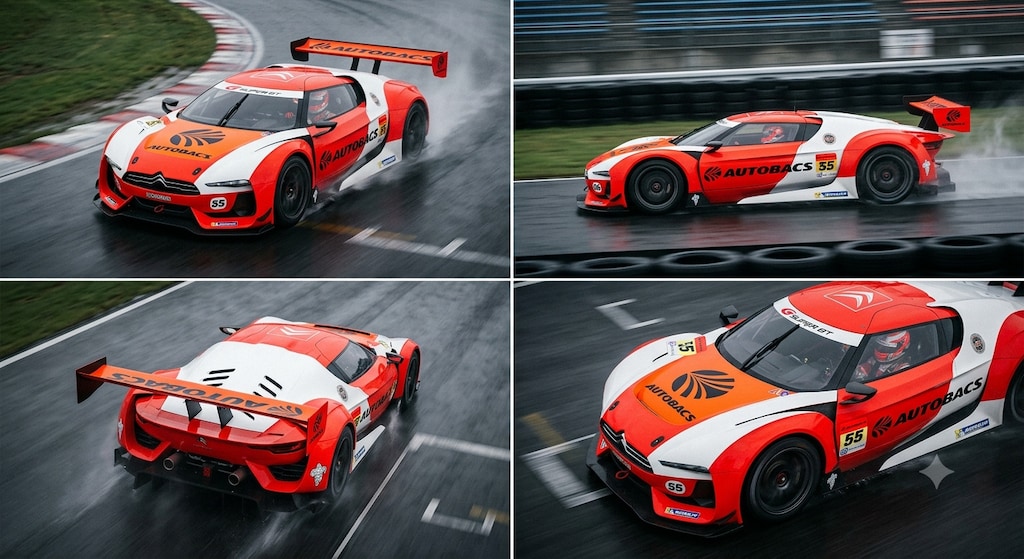 オートバックスシトロエンビジョングランツーリスモレーシングカー