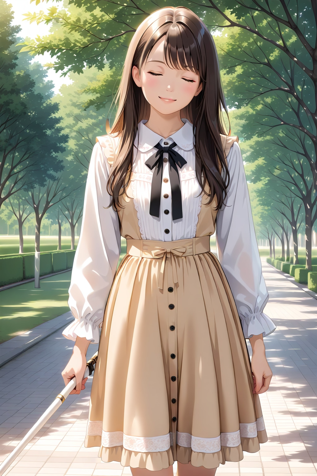 いつもの道なので大丈夫ですよ