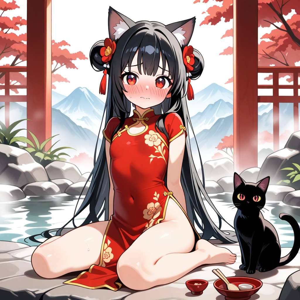リメイク【和風　猫耳】
