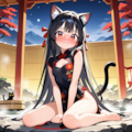 リメイク【和風　猫耳】 2枚目