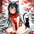 リメイク【和風　猫耳】 3枚目