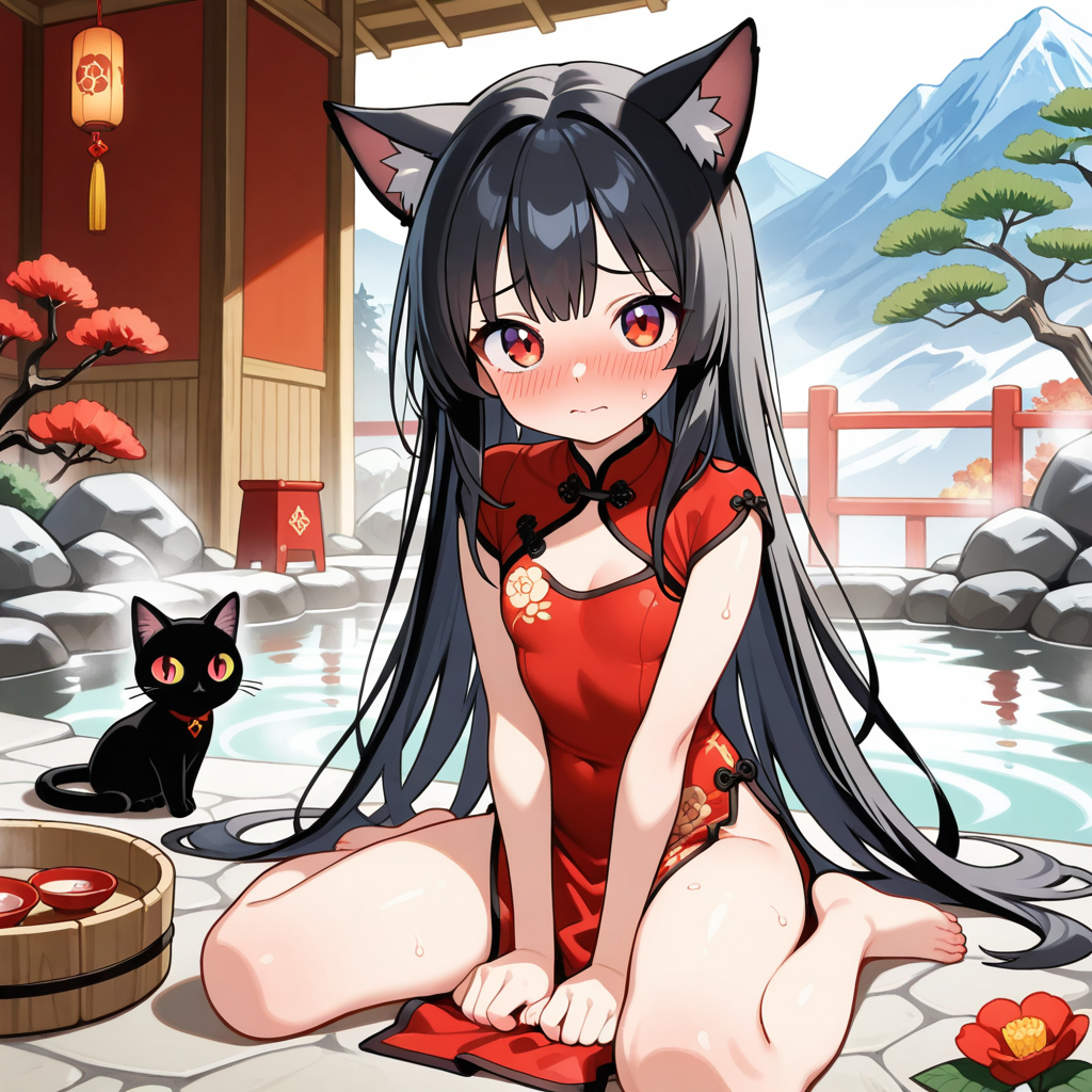 リメイク【和風　猫耳】