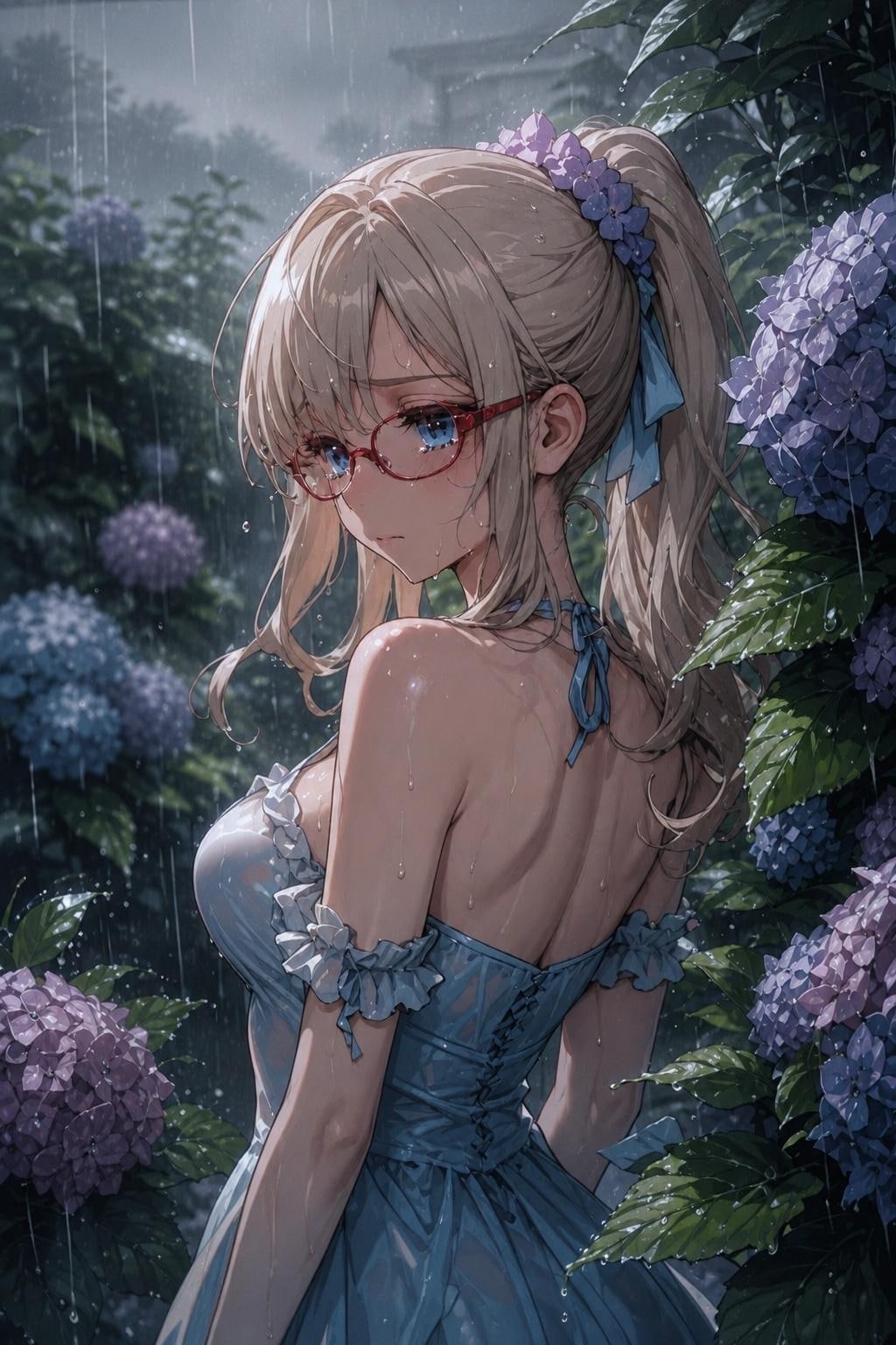 紫陽花(アジサイ)