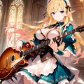 エルフのメイドさんはプロギタリスト 2枚目