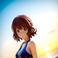 アイドル モノキニ撮影 4 2枚目