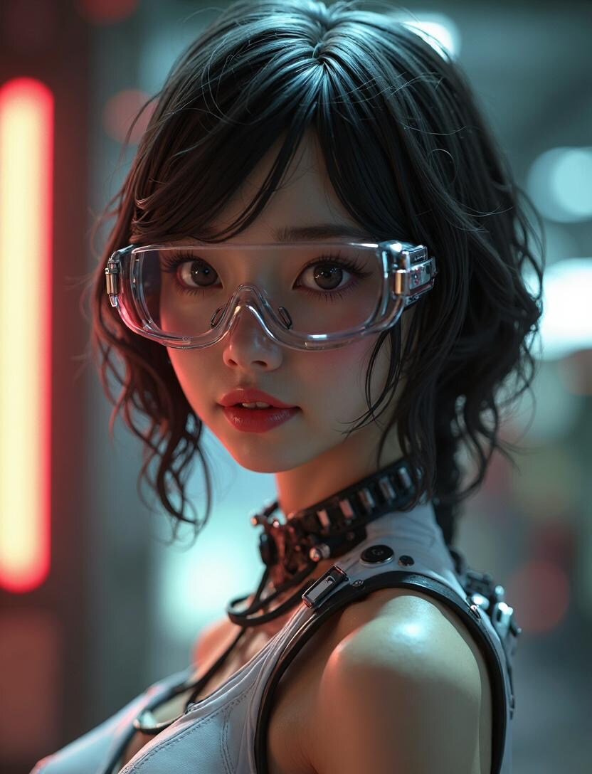 cyber-punk girl