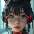 cyber-punk girl 10枚目