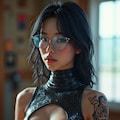 cyber-punk girl 8枚目