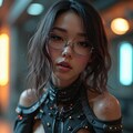 cyber-punk girl 5枚目