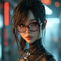 cyber-punk girl 3枚目