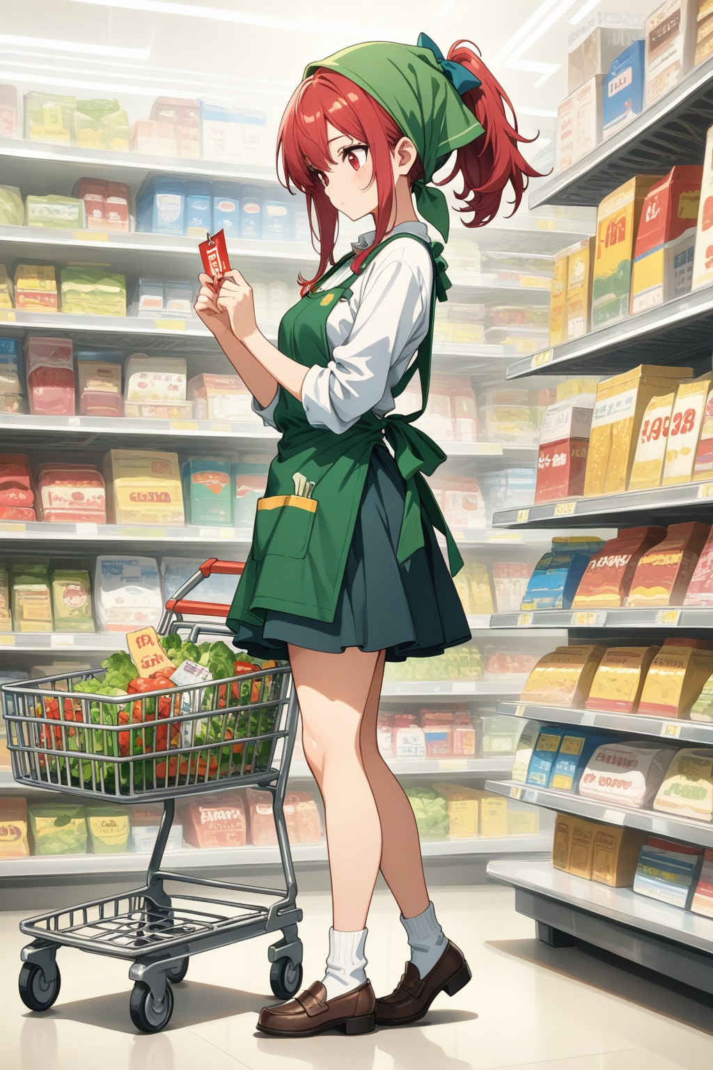 バイト後に買い物